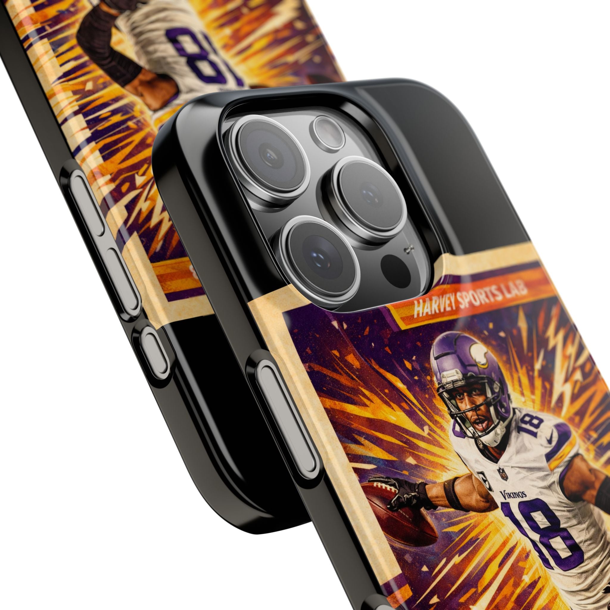 Slim Phone Case — "The Jet" Football Player Graphic