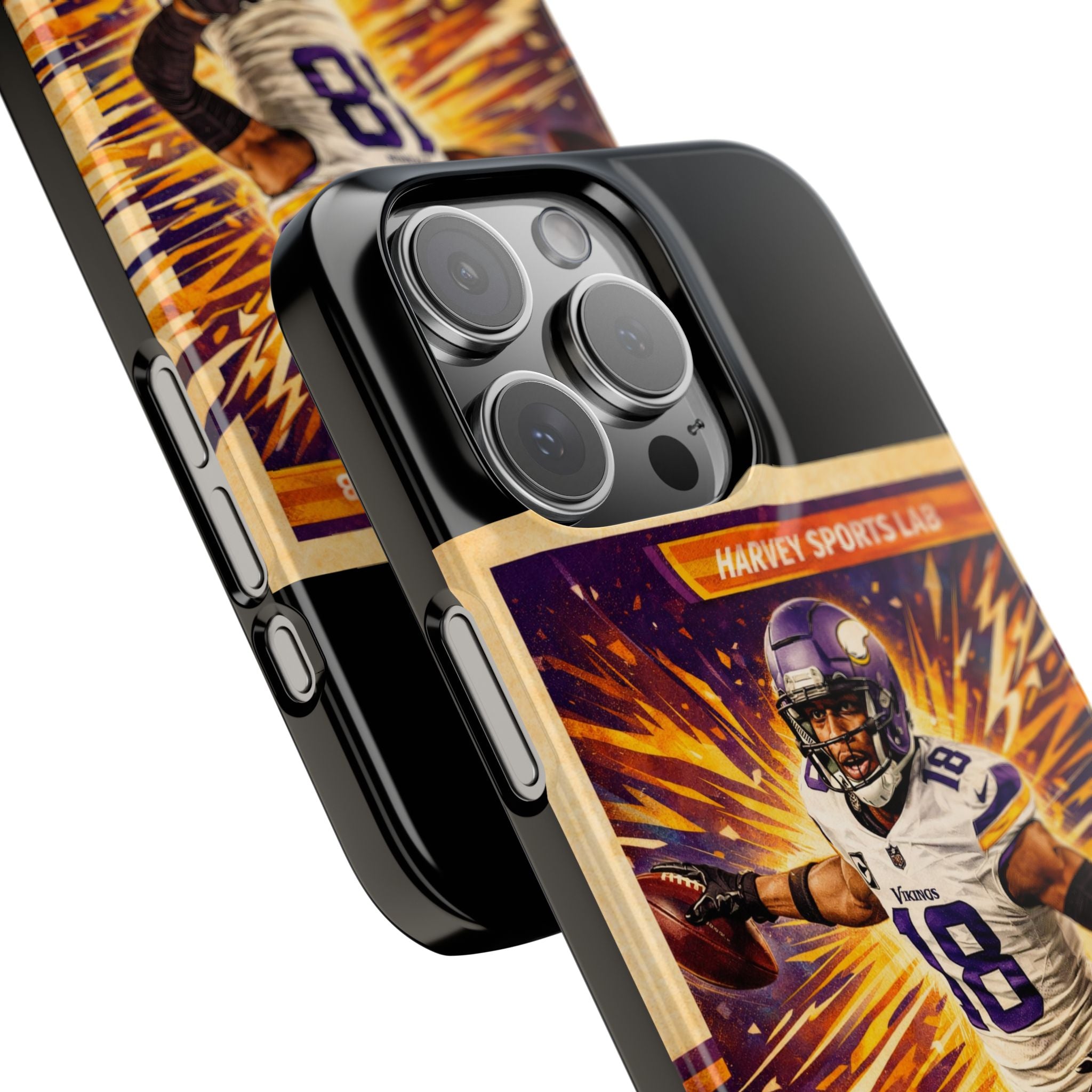 Slim Phone Case — "The Jet" Football Player Graphic