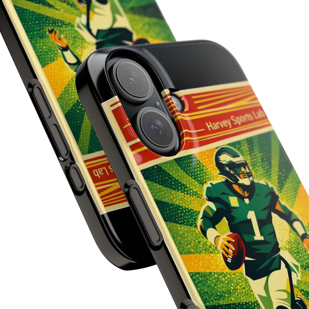 Slim Phone Case — Vintage Football QB "The General" Design