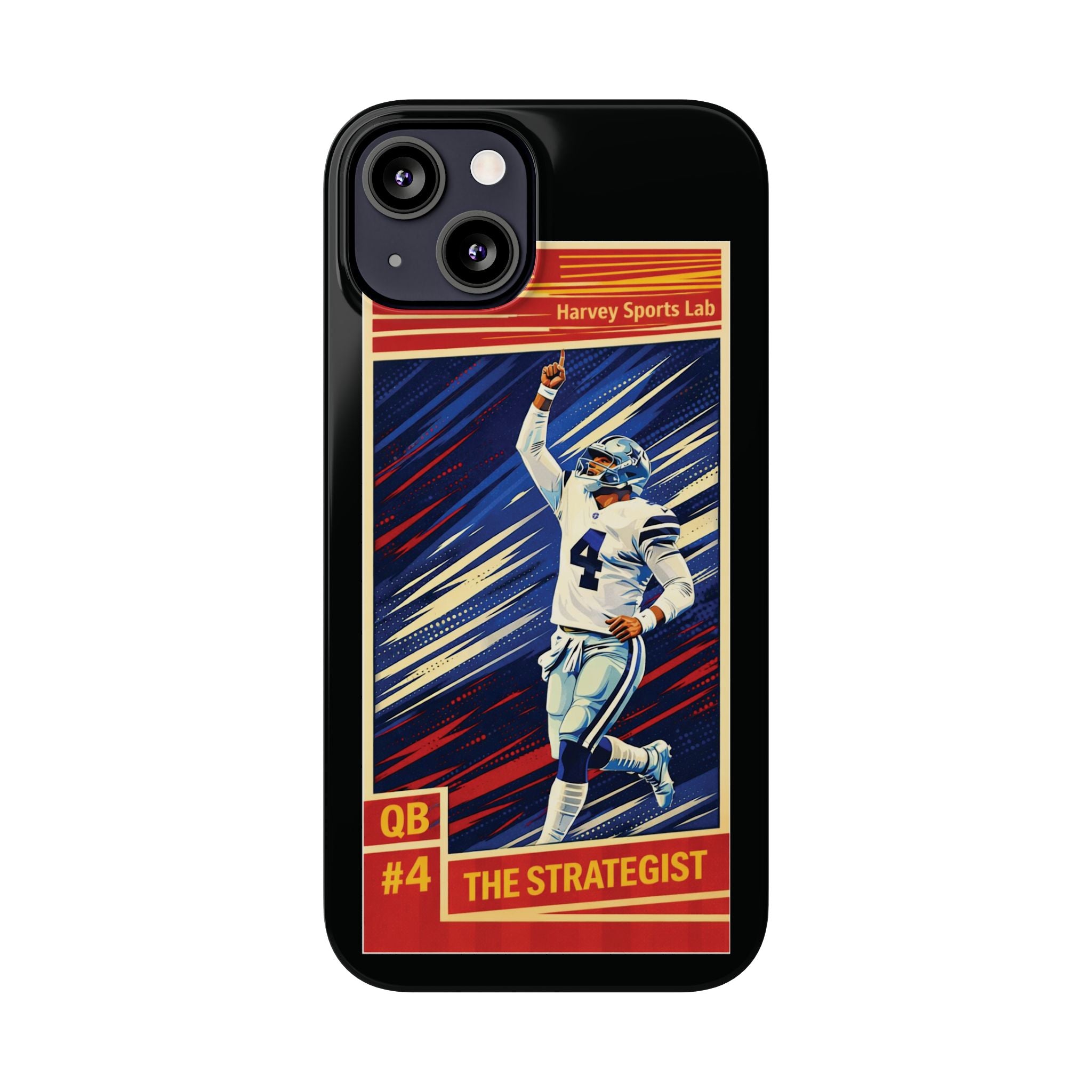 Football QB “The Strategist” Slim Phone Case — Athletic Gamer Fan Gear