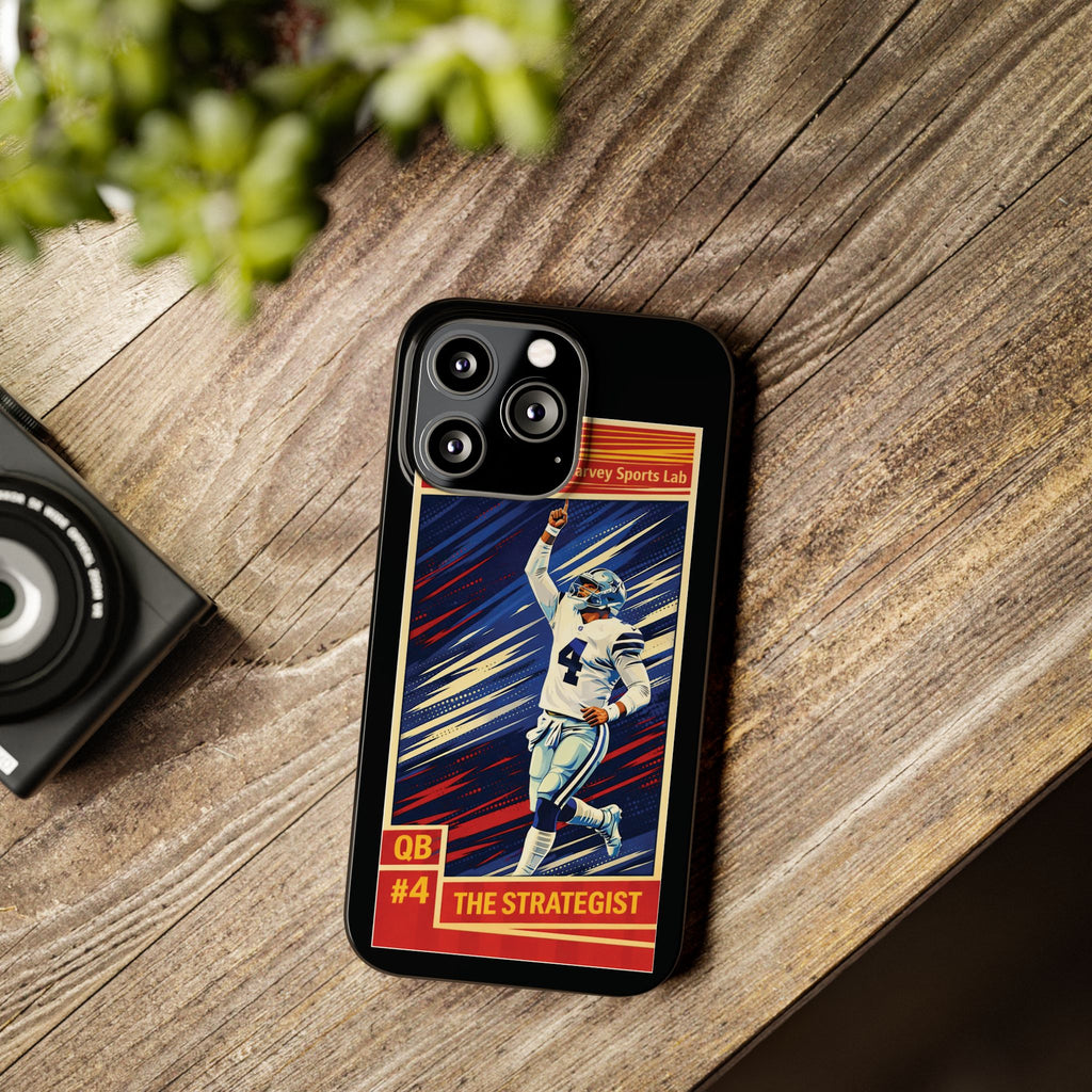 Football QB “The Strategist” Slim Phone Case — Athletic Gamer Fan Gear