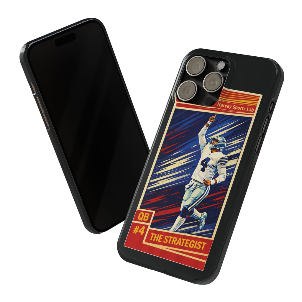 Football QB “The Strategist” Slim Phone Case — Athletic Gamer Fan Gear