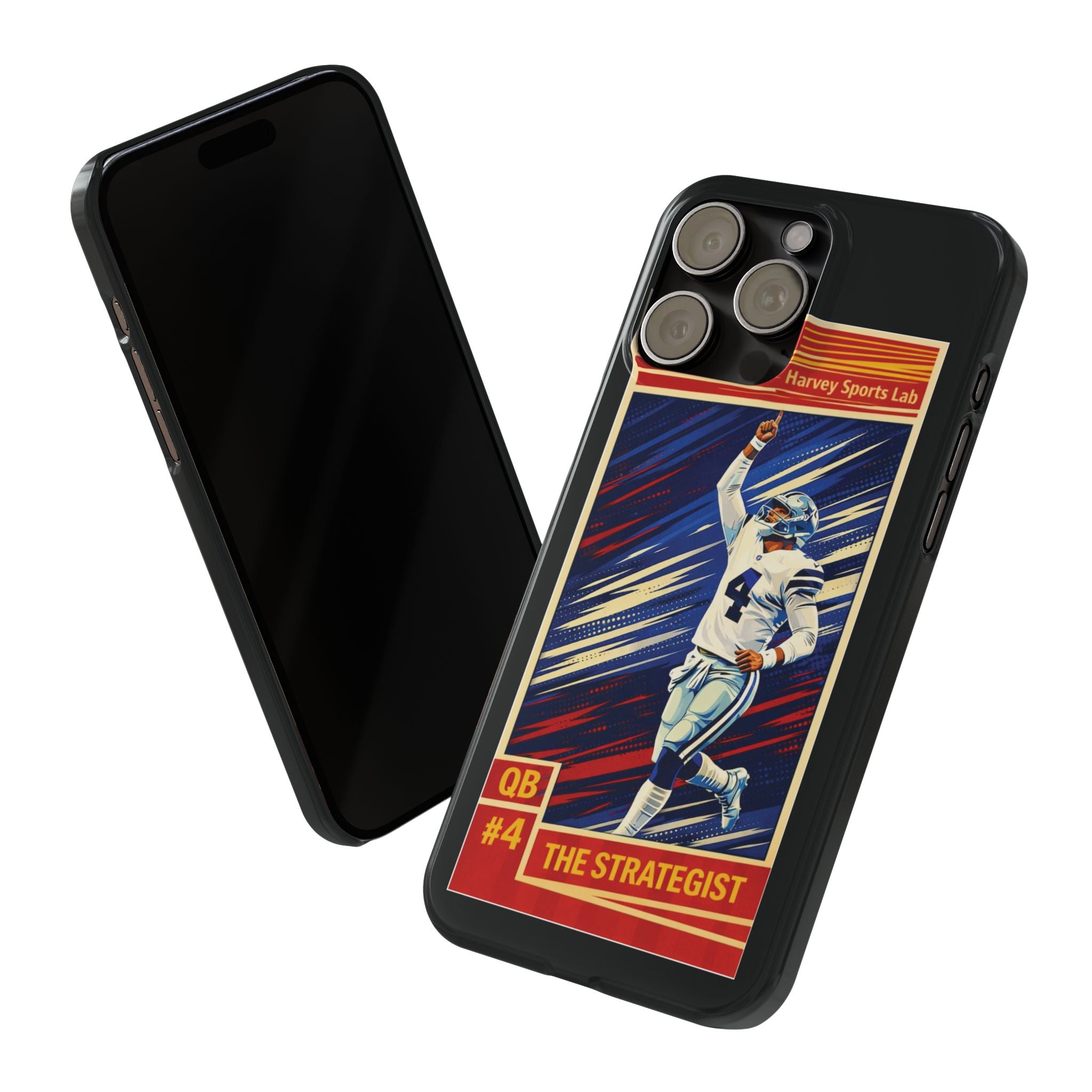 Football QB “The Strategist” Slim Phone Case — Athletic Gamer Fan Gear