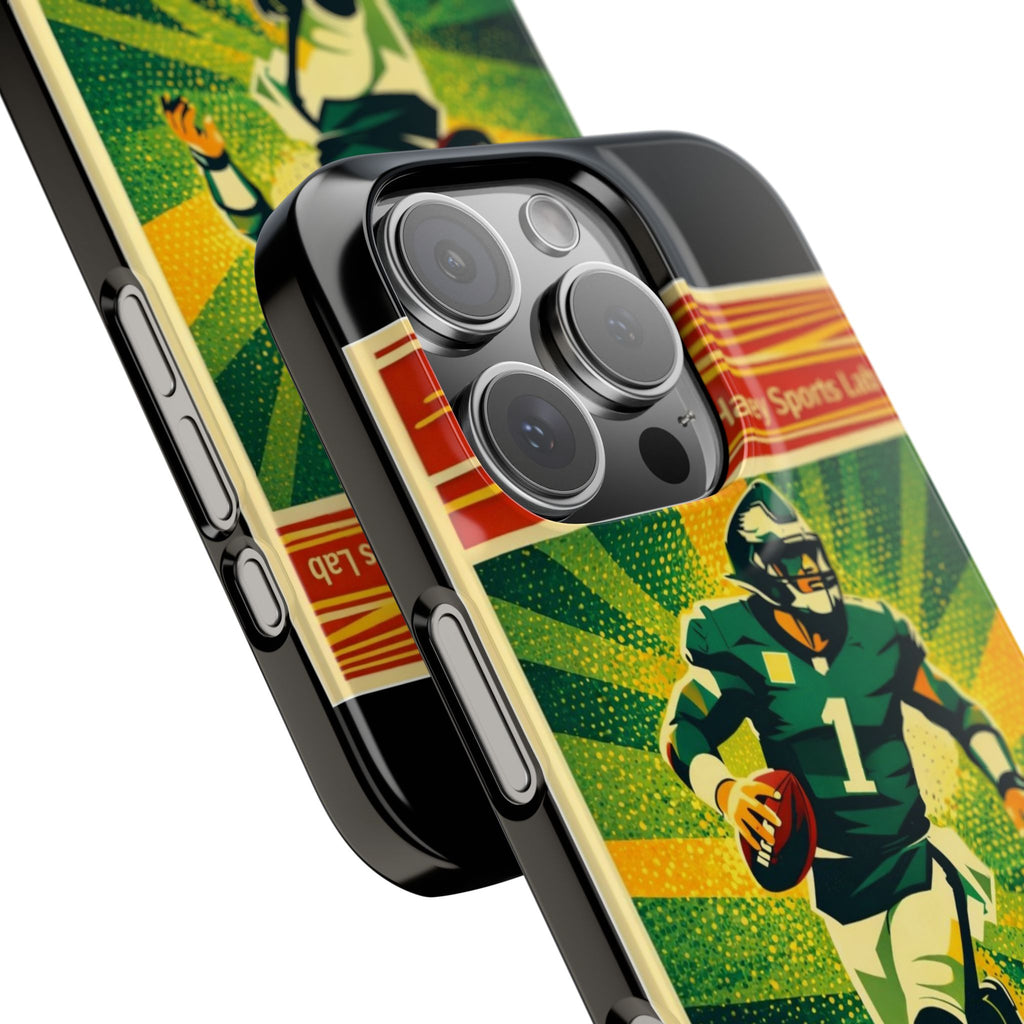 Slim Phone Case — Vintage Football QB "The General" Design