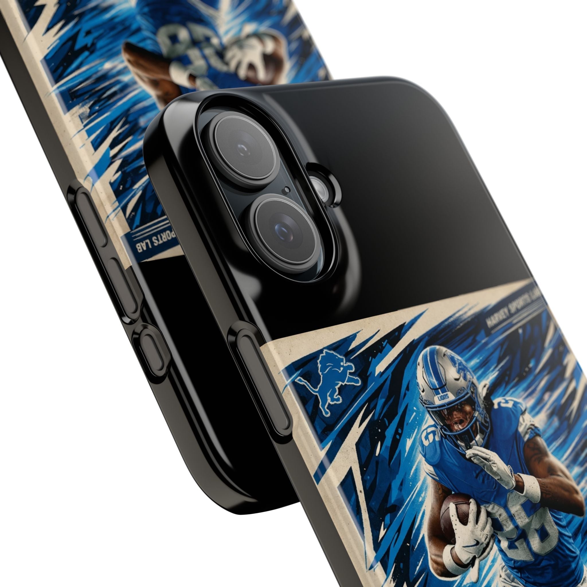 Football Player 'The Blur' Slim Phone Case — Dynamic Sports Action Design