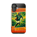 Slim Phone Case — Vintage Football QB "The General" Design