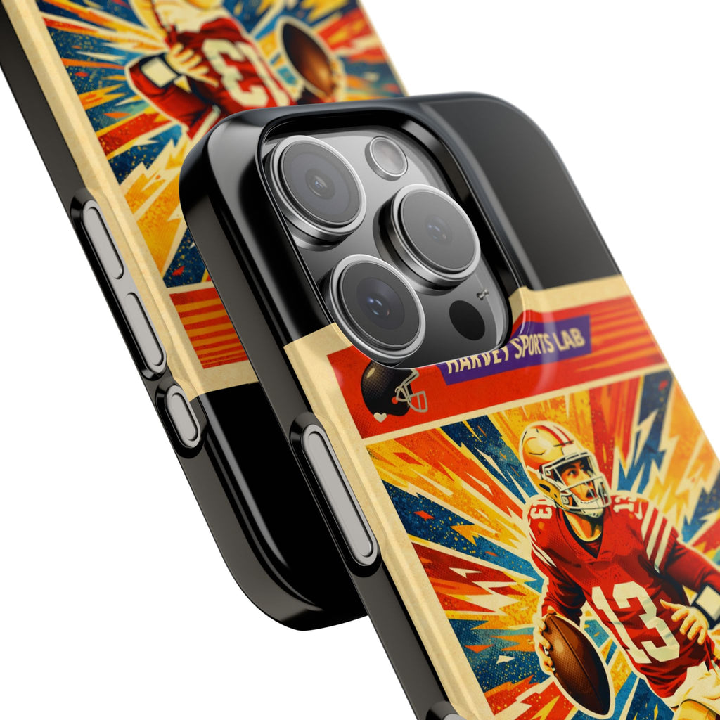 Retro Football QB Phone Case — "The New Kid" Slim Protective Case