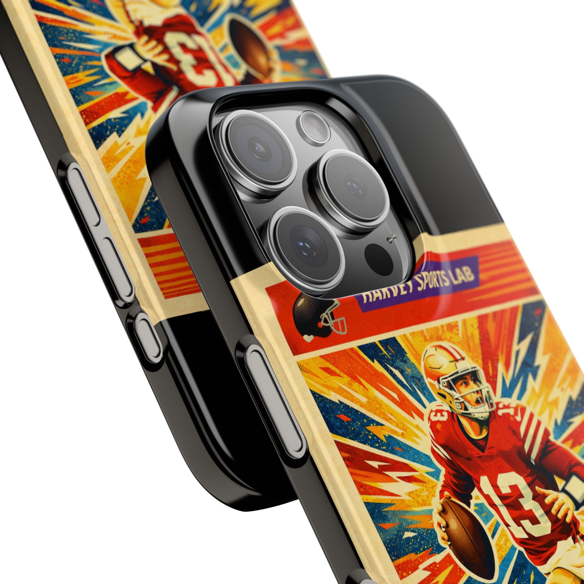 Retro Football QB Phone Case — "The New Kid" Slim Protective Case