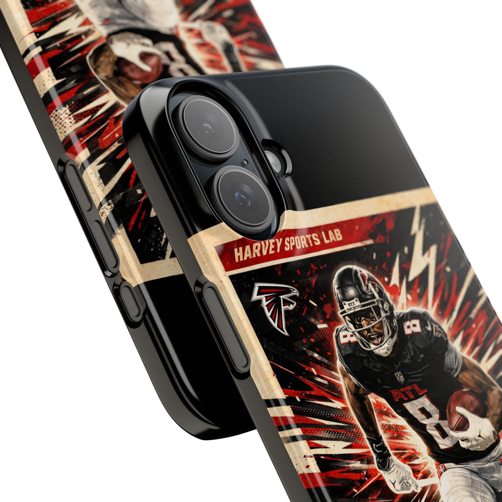 Football Player 'The Blackout' Slim Phone Case — Retro Sports Design