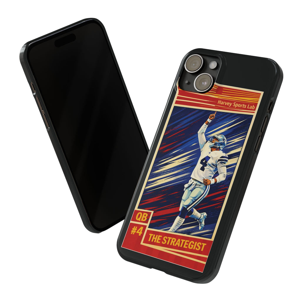 Football QB “The Strategist” Slim Phone Case — Athletic Gamer Fan Gear