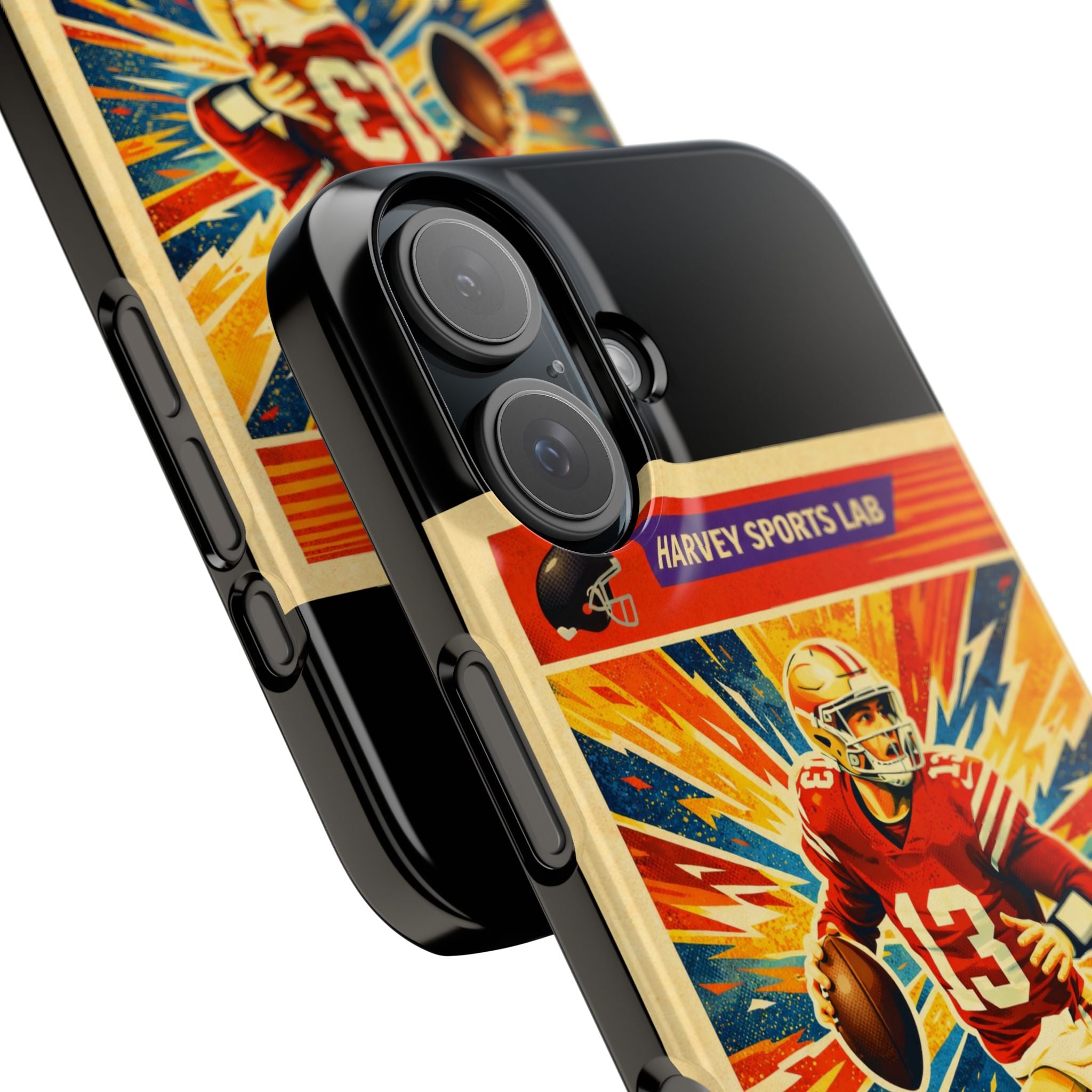 Retro Football QB Phone Case — "The New Kid" Slim Protective Case