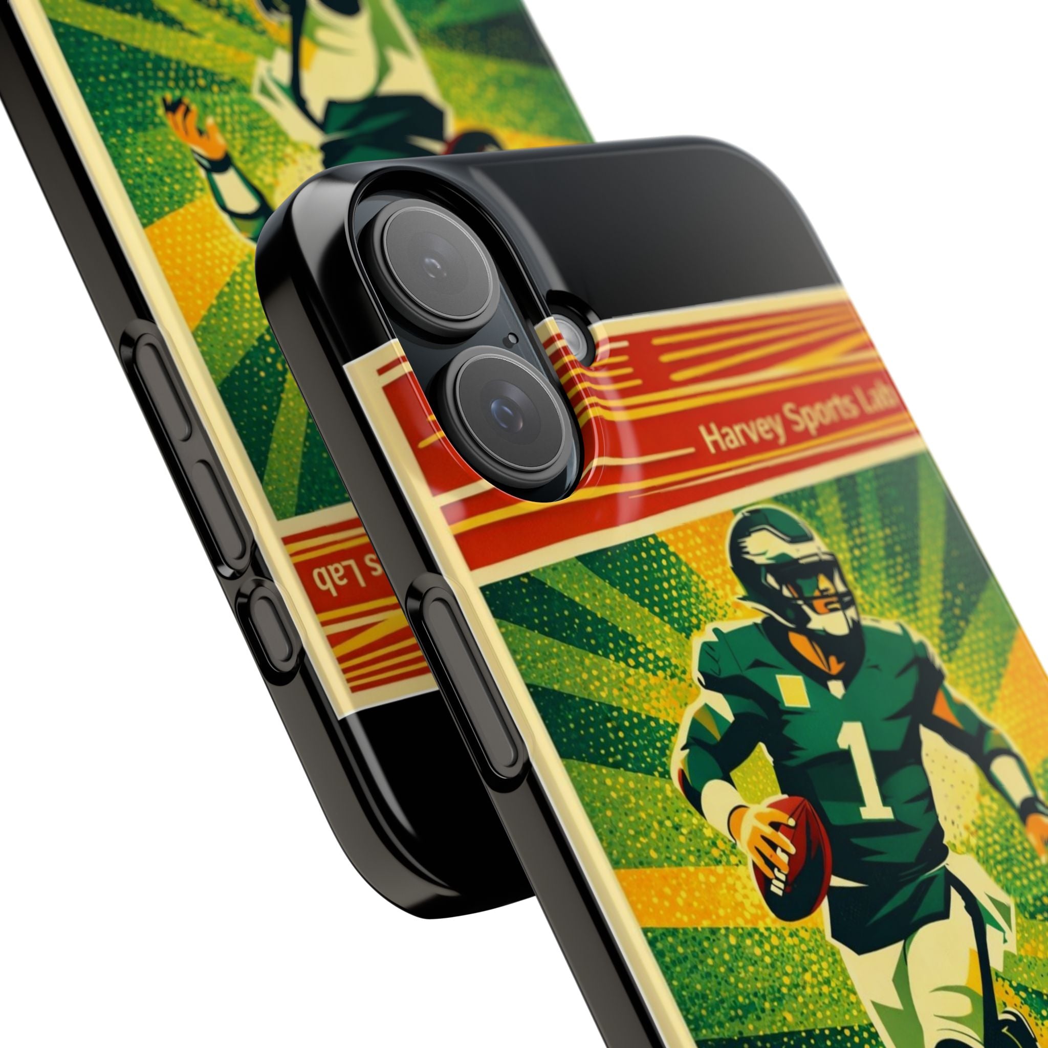 Slim Phone Case — Vintage Football QB "The General" Design