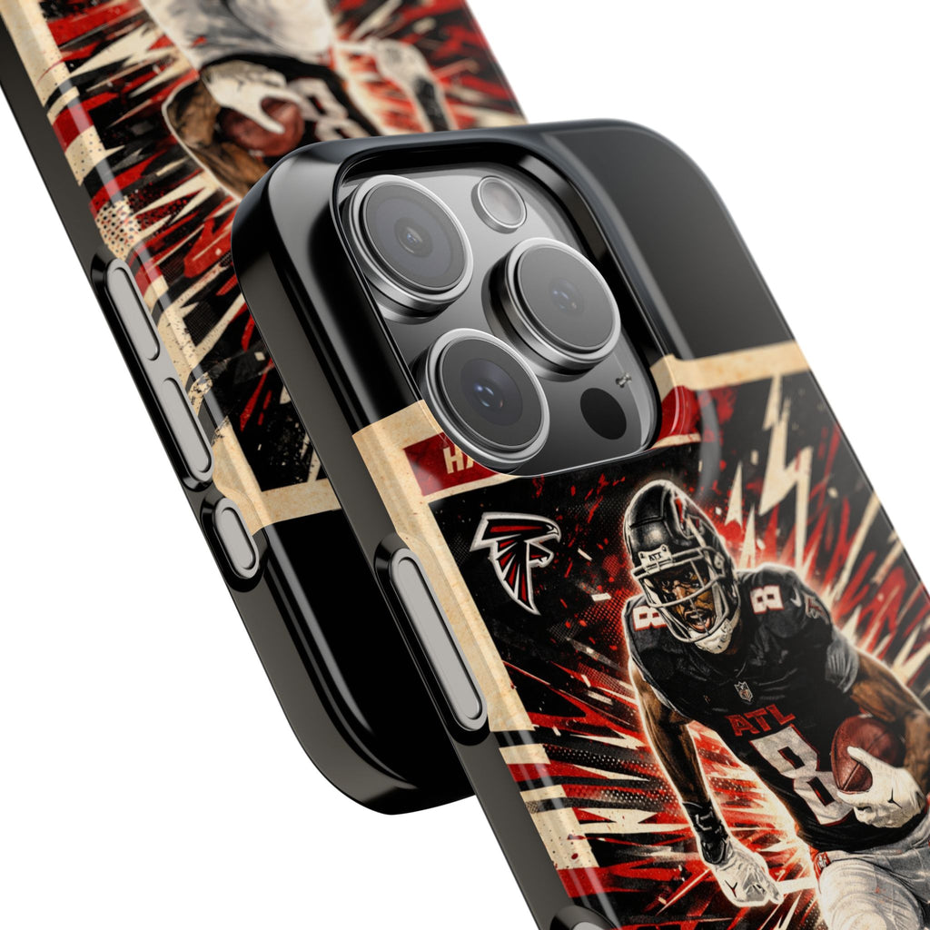 Football Player 'The Blackout' Slim Phone Case — Retro Sports Design