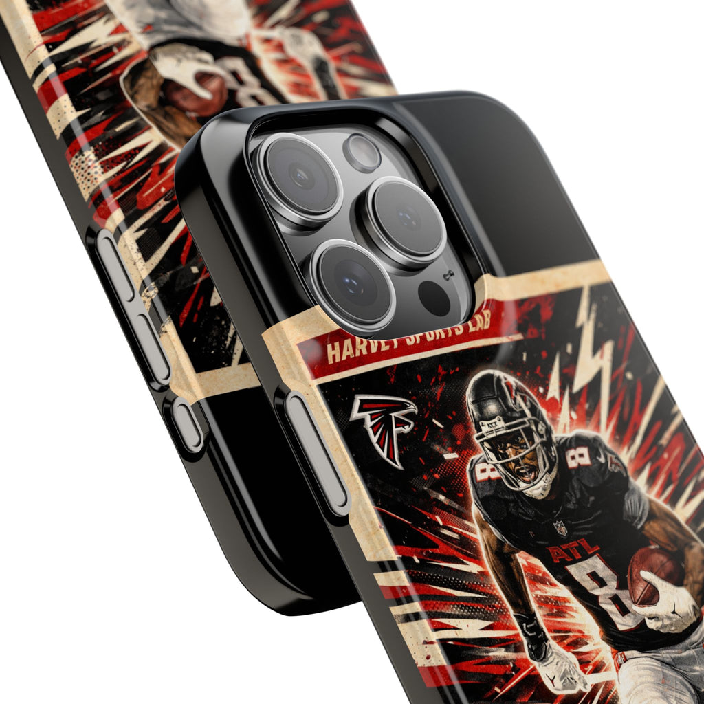 Football Player 'The Blackout' Slim Phone Case — Retro Sports Design