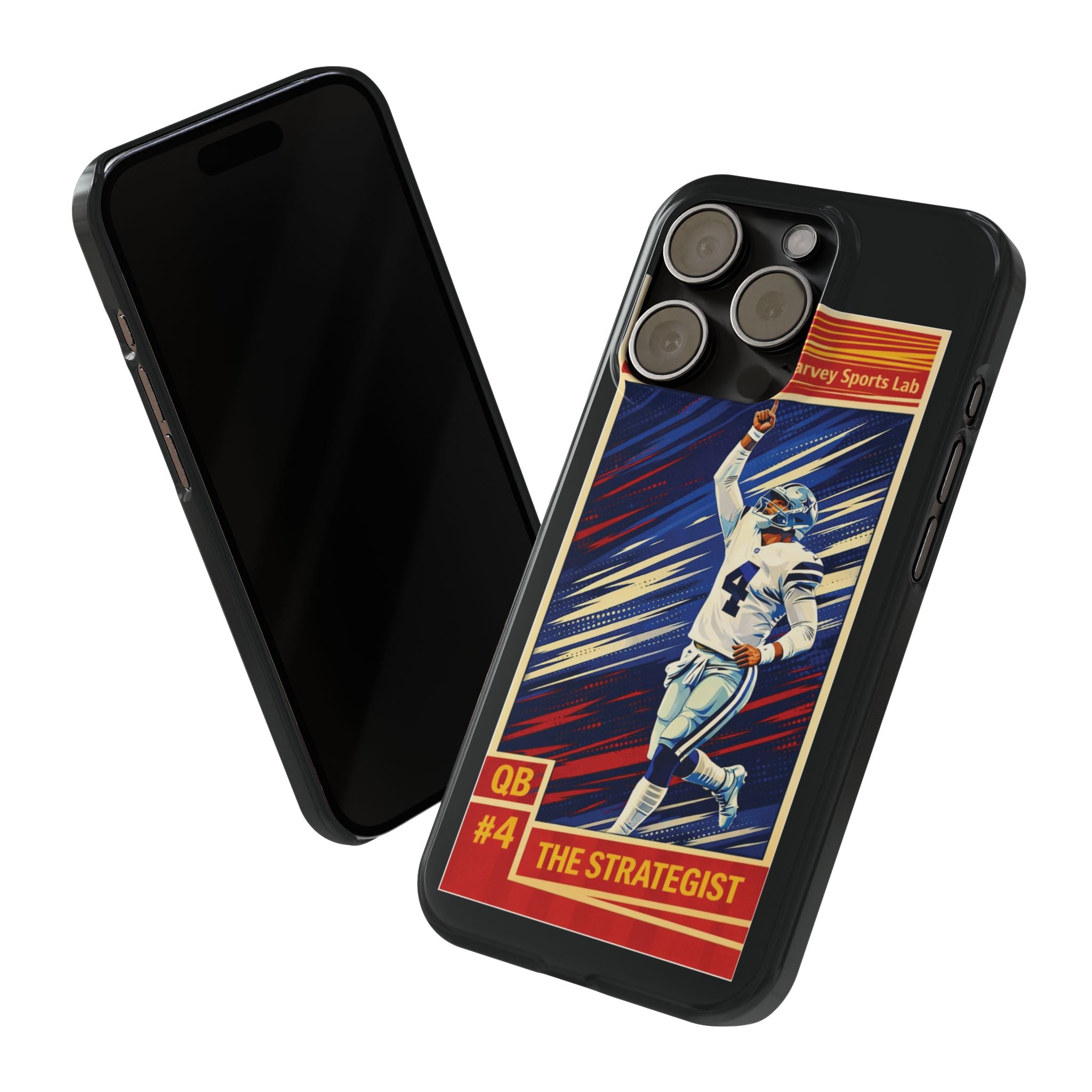 Football QB “The Strategist” Slim Phone Case — Athletic Gamer Fan Gear
