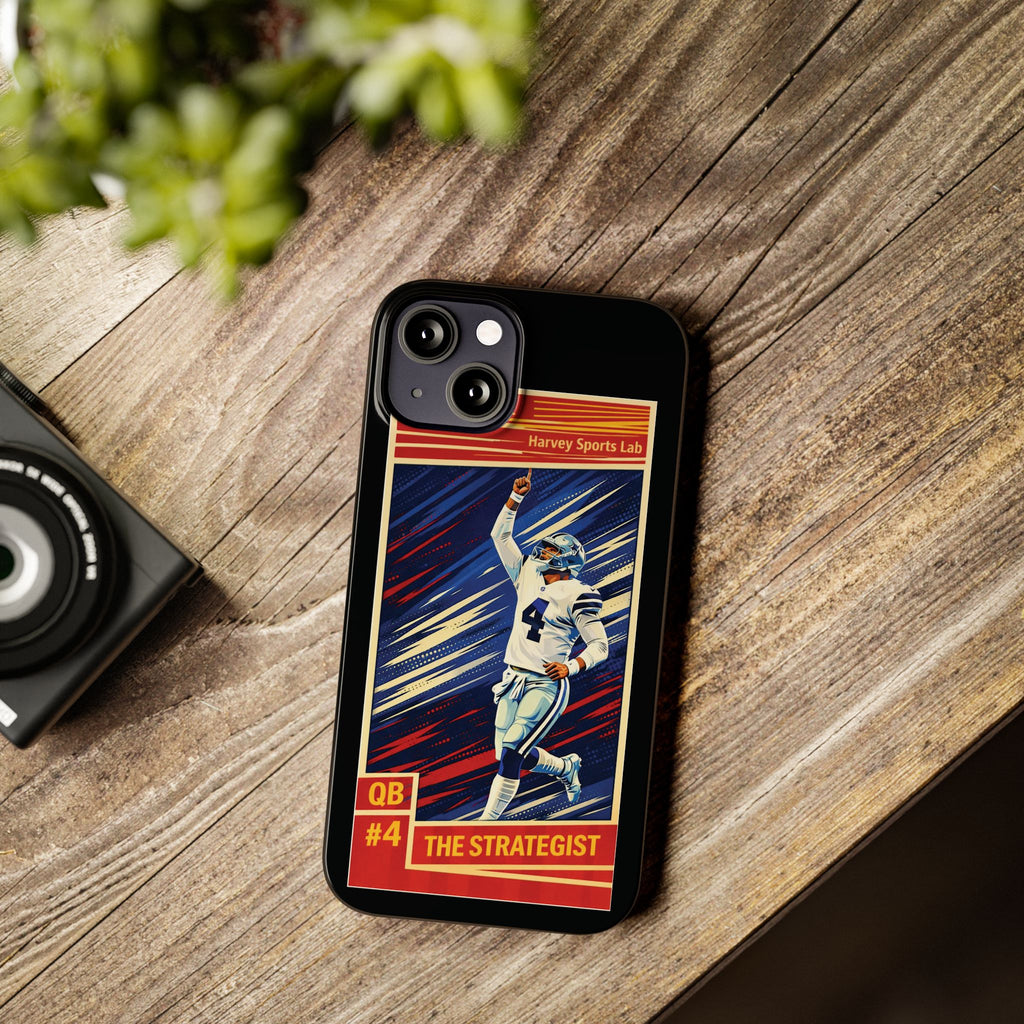 Football QB “The Strategist” Slim Phone Case — Athletic Gamer Fan Gear