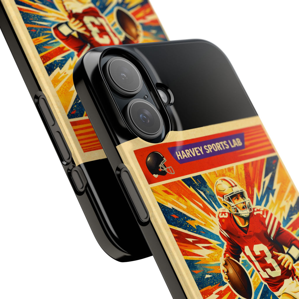 Retro Football QB Phone Case — "The New Kid" Slim Protective Case