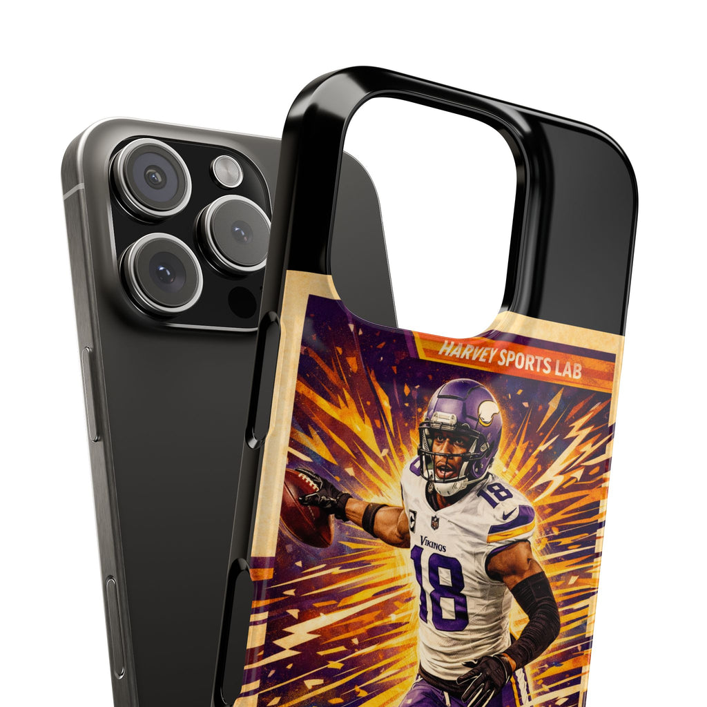 Slim Phone Case — "The Jet" Football Player Graphic