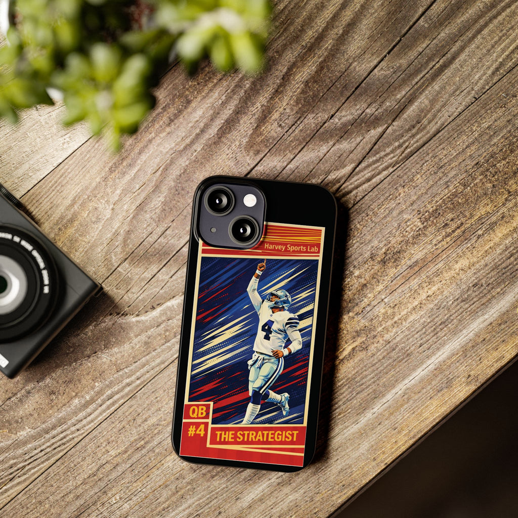 Football QB “The Strategist” Slim Phone Case — Athletic Gamer Fan Gear