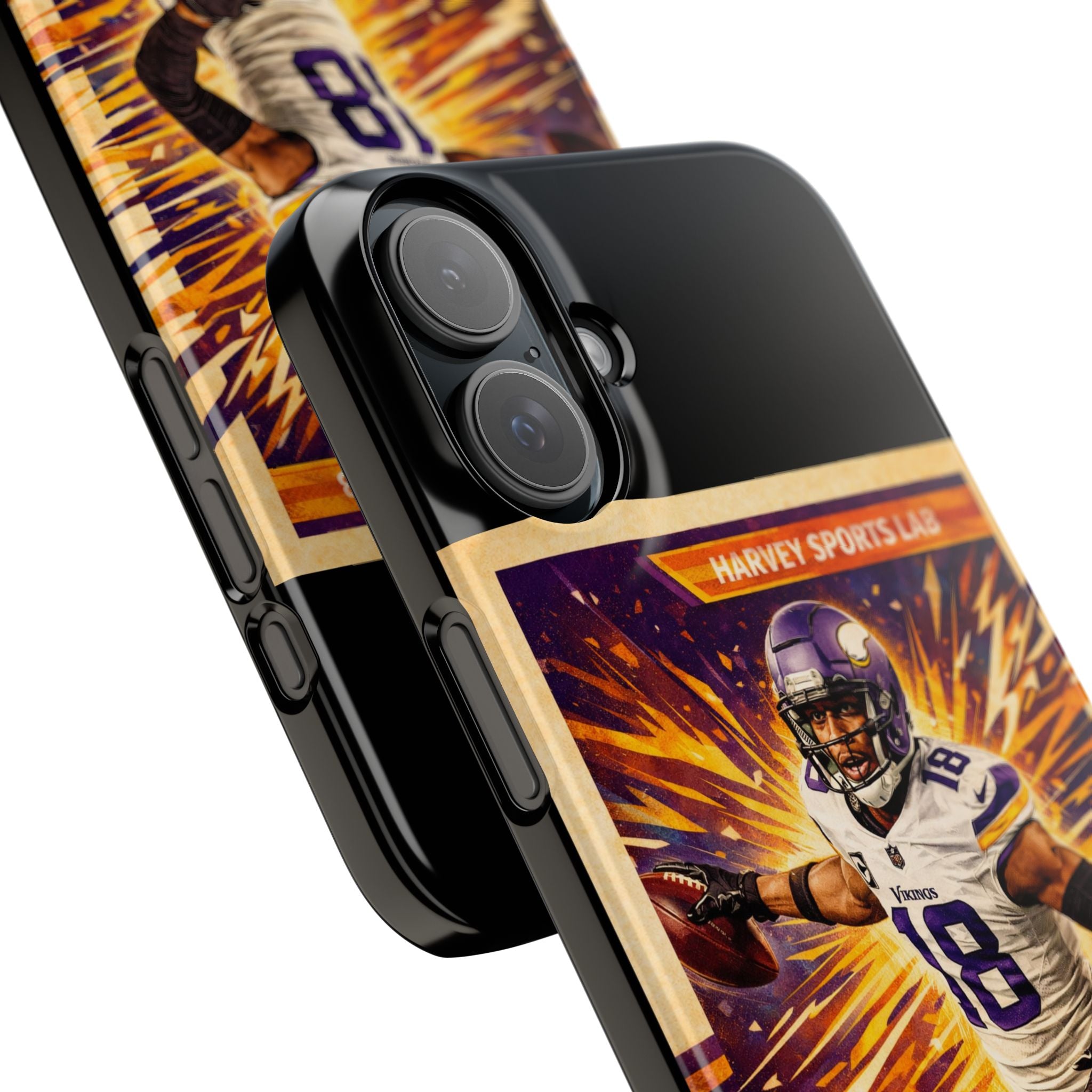 Slim Phone Case — "The Jet" Football Player Graphic