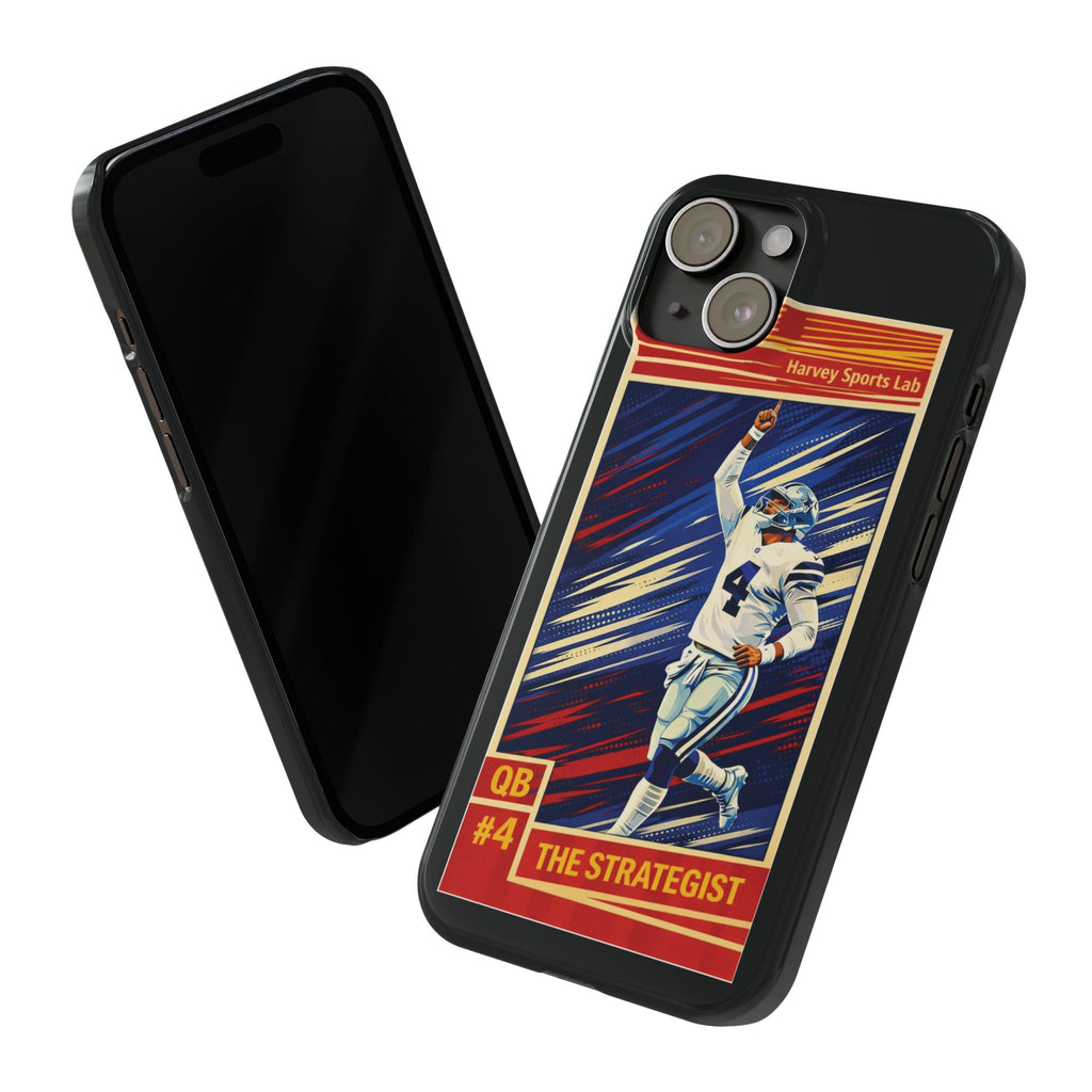 Football QB “The Strategist” Slim Phone Case — Athletic Gamer Fan Gear